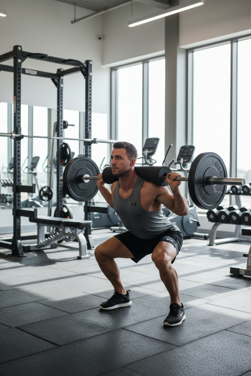 Foam Barbell Squat Pad